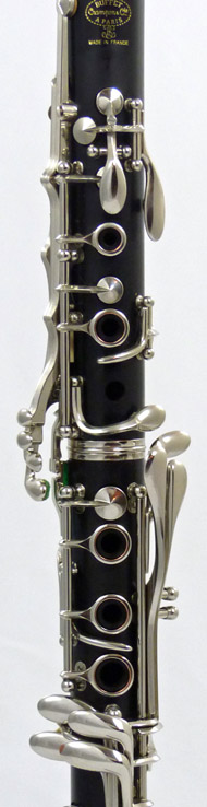 Buffet R13 Clarinet - close-up of keys